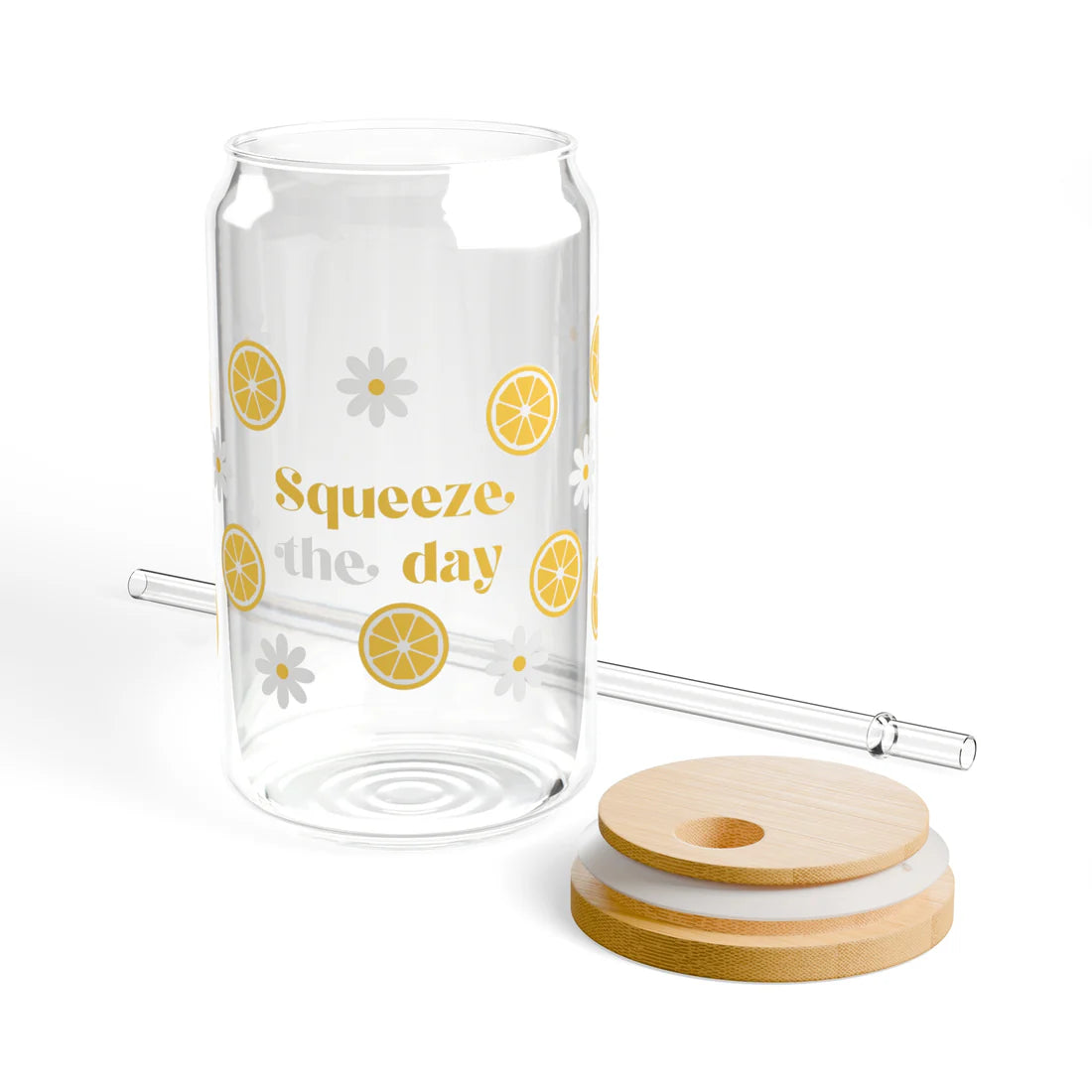 Squeeze The Day Sipper Glass, 16oz