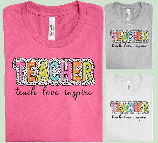 Teacher Dalmation - Graphic Tee