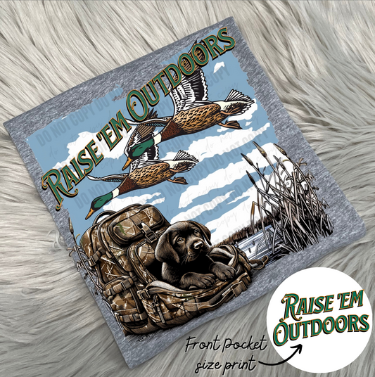 Raise Em Outdoors -Toddler/Youth WS