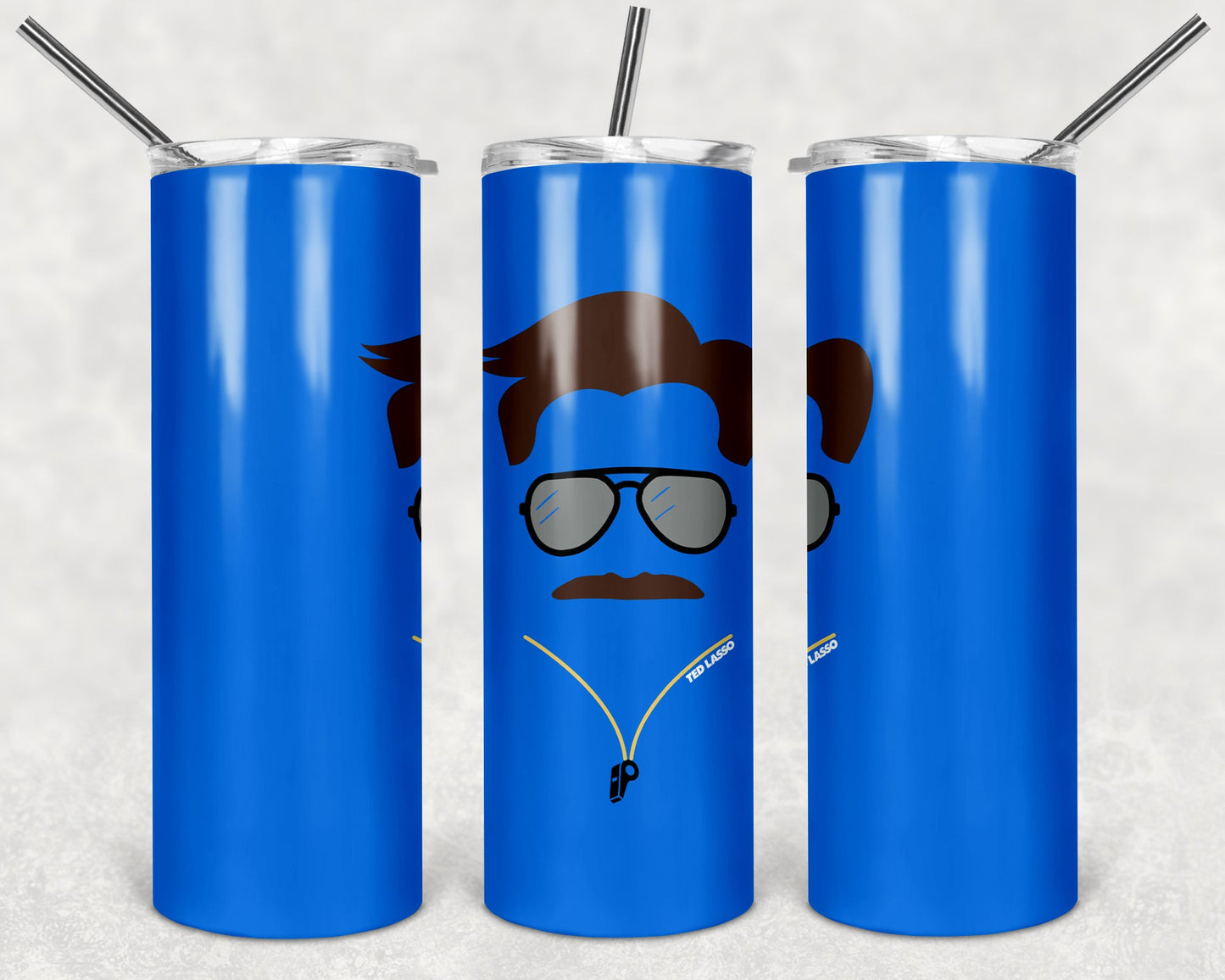 Ted Lasso 20 oz Skinny Tumbler