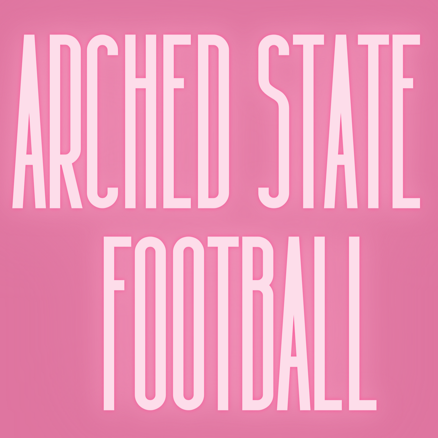 Arched State Football - WS