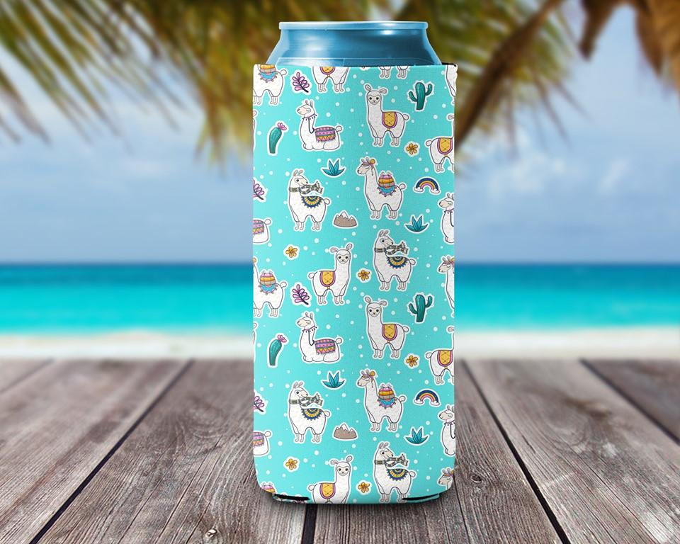 Can Cooler - Llamas