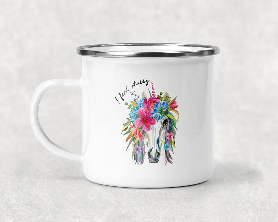 I Feel Stabby Unicorn Mug