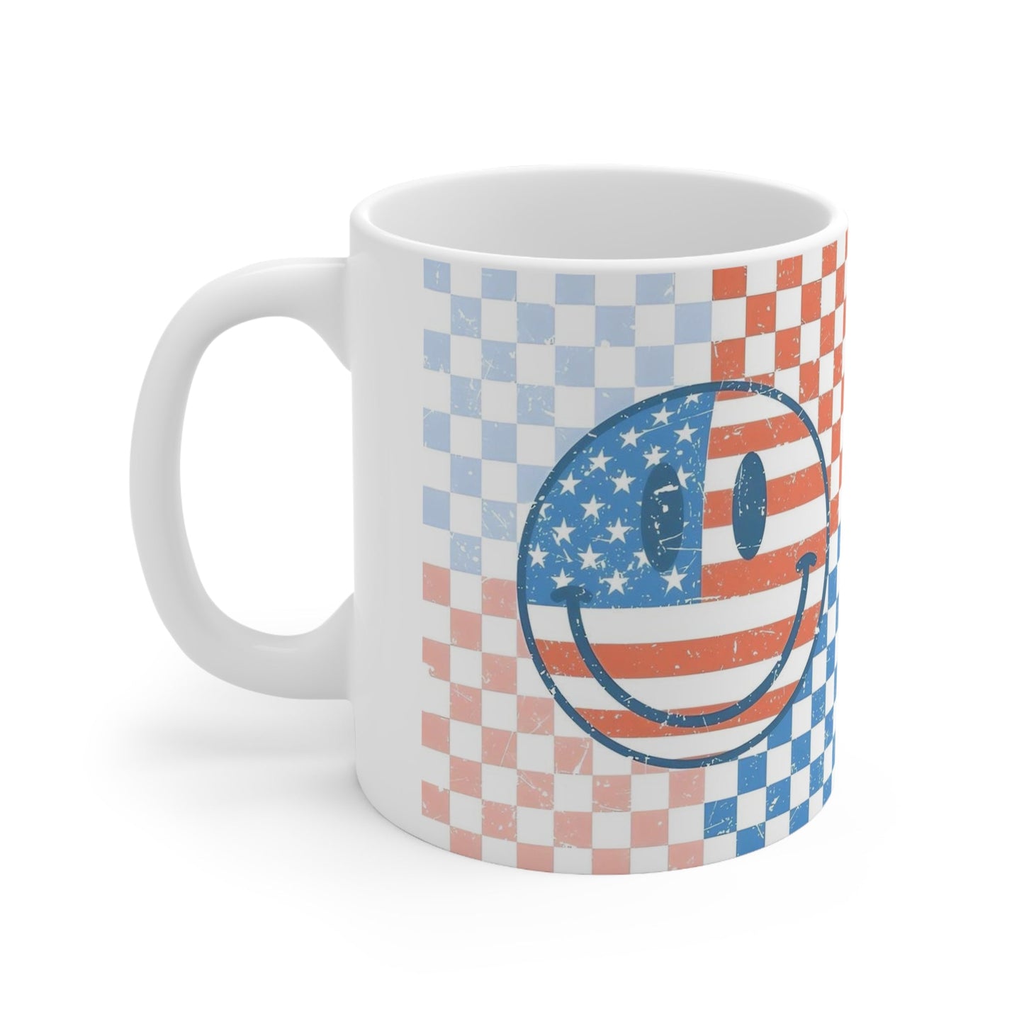 Patriotic Smile Mug 11oz