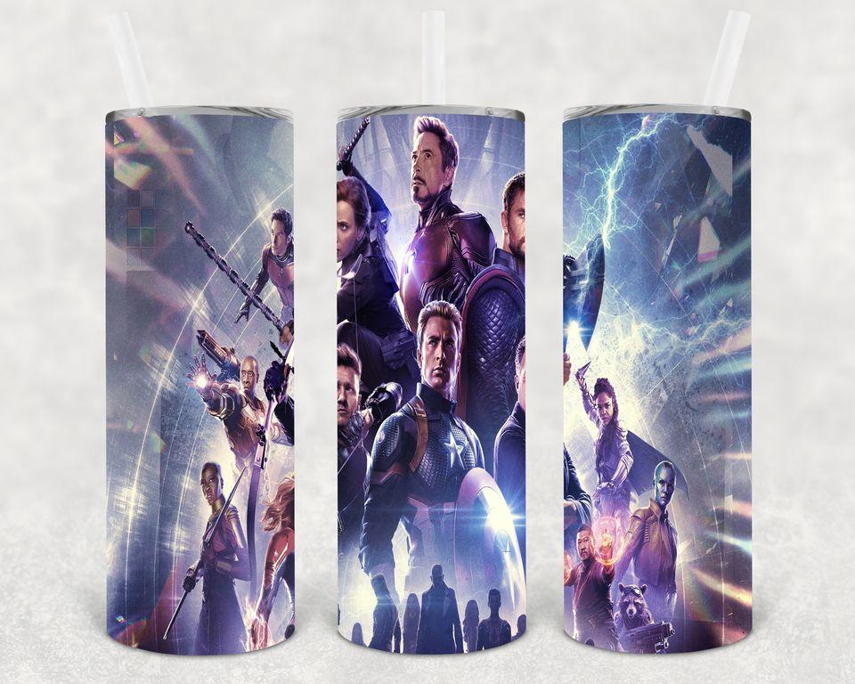 Avengers 20 oz Skinny Tumbler