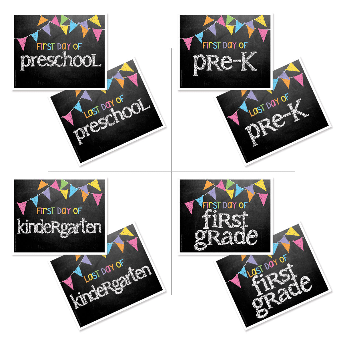 Mom Must-Have School Keepsake Kit | Class Keeper, Photo Prop Deck & School Stickers + BONUS App Membership