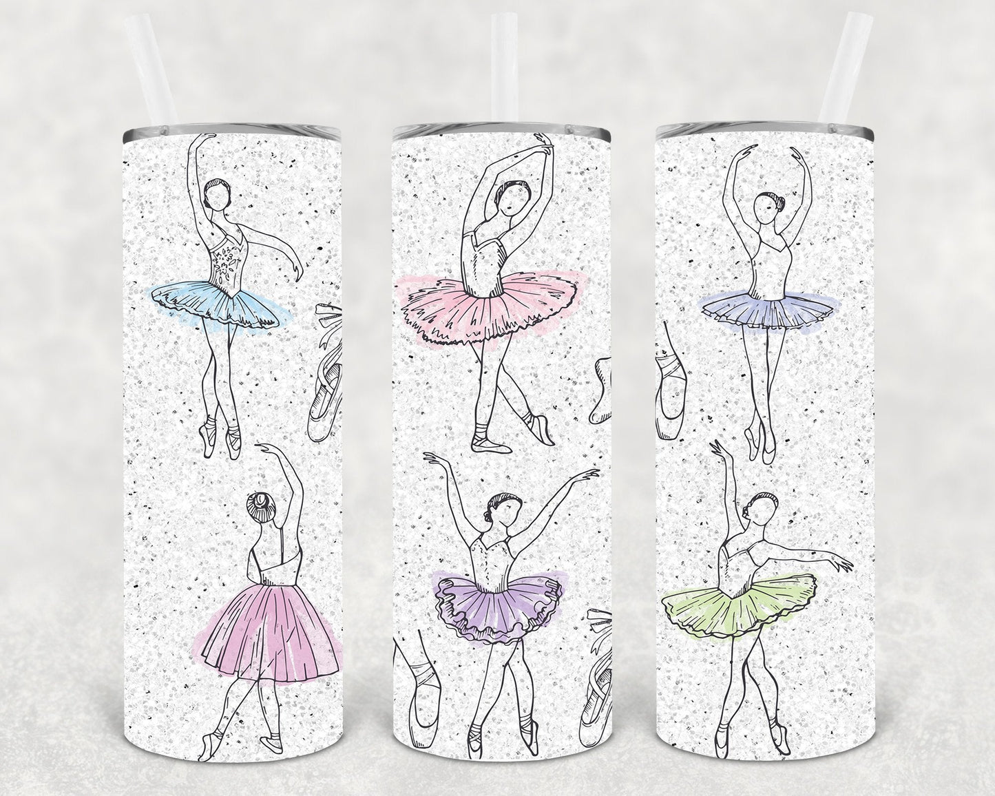 Ballet 20 oz Skinny Tumbler