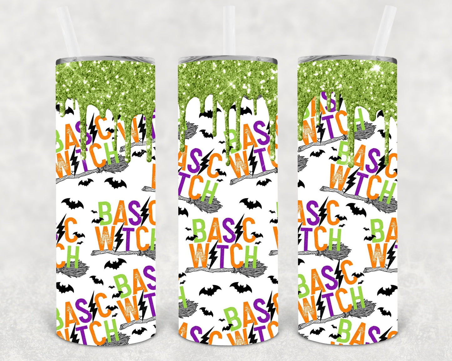 Basic Witch 20 oz Skinny Tumbler