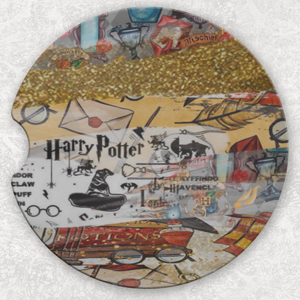 Car Coaster Set - HP Collage