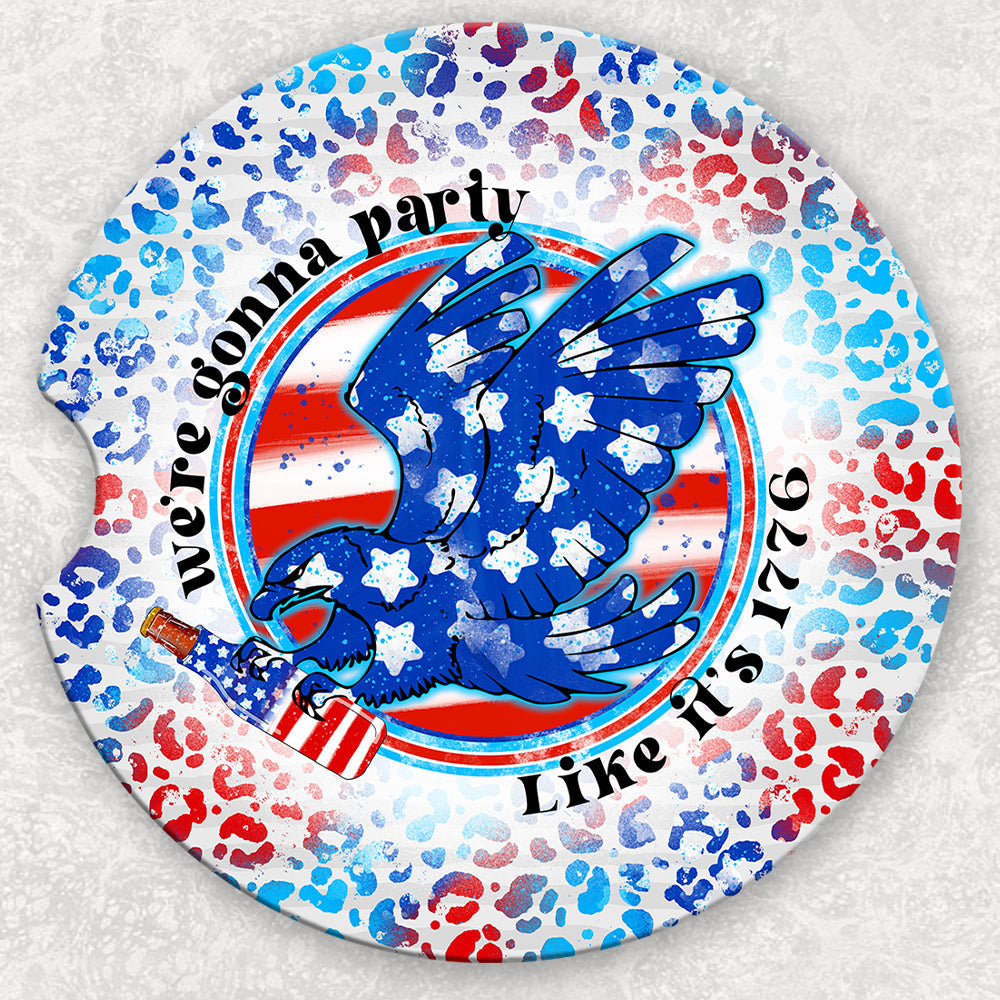 Car Coaster Set - We're Gonna Party Like Its 1776