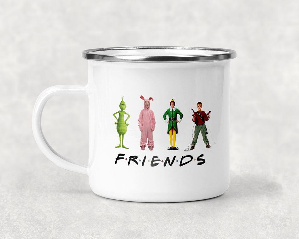 Christmas Movie Friends Mug