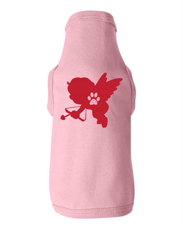 Cupid Paw Dog Shirt