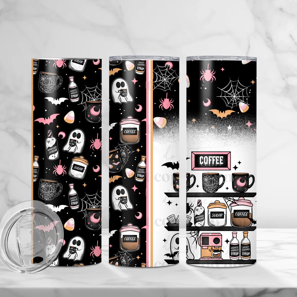 Spooky Coffee 20 oz Skinny Tumbler