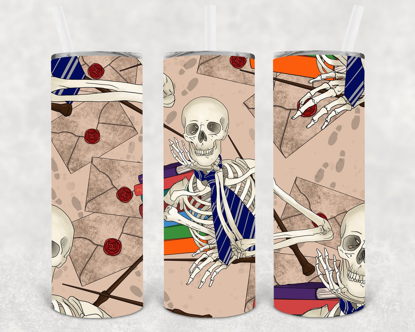 Dead Inside Waiting for My Acceptance Letter Ravenclaw 20 oz Skinny Tumbler