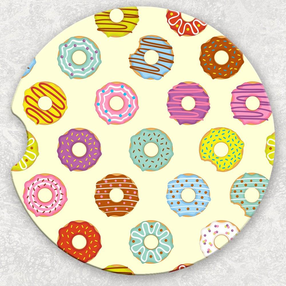 Car Coaster Set - Donuts