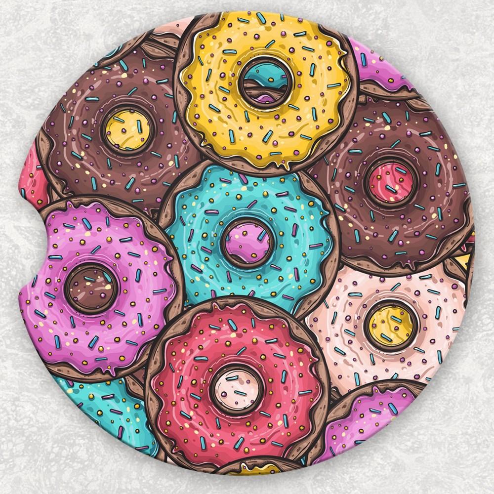 Car Coaster Set - Donuts