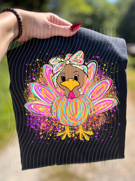 Splatter Turkey Graphic Tee
