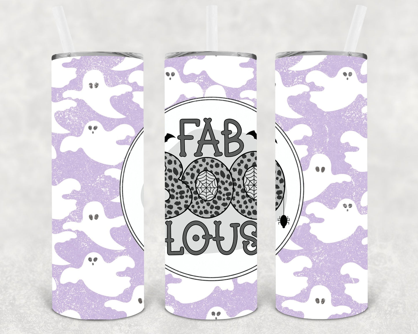 Fab Boo Lous 20 oz Skinny Tumbler