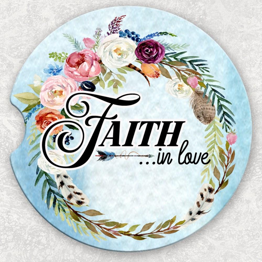 Car Coaster Set - Faith in Love