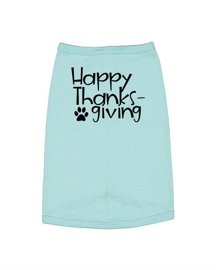 Happy Thanksgiving Dog Shirt