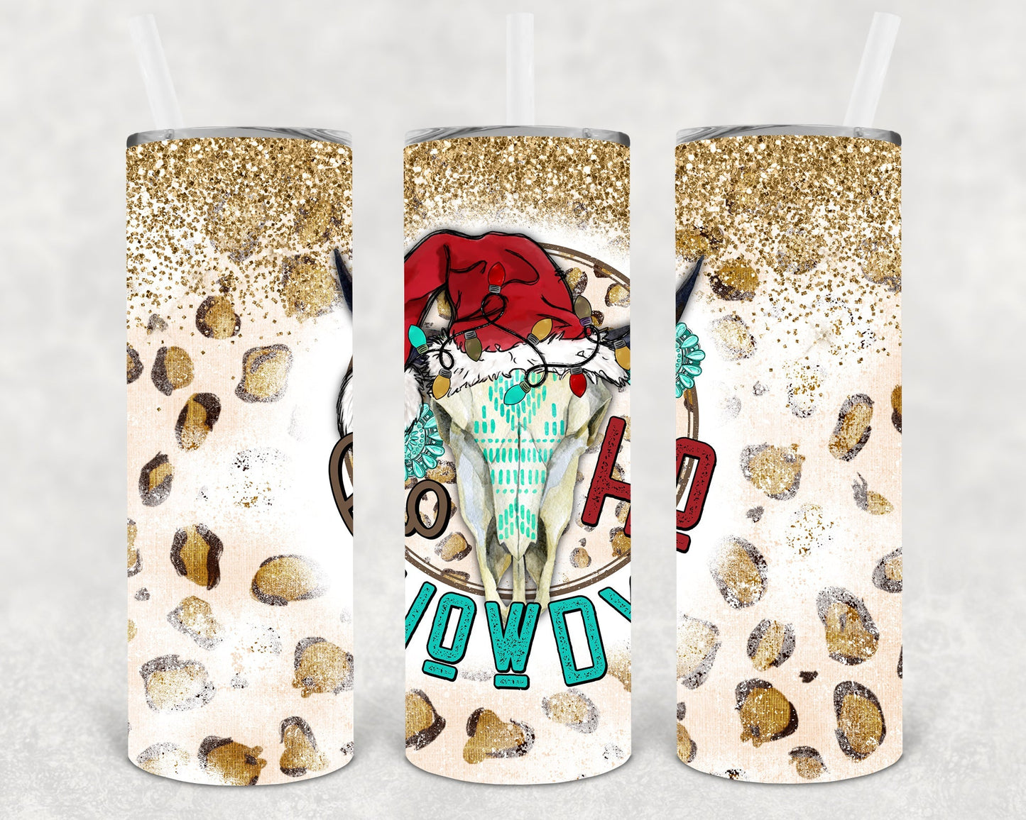 Ho Ho Howdy 20 oz Skinny Tumbler