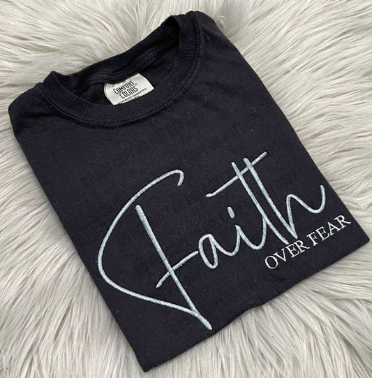 Faith Over Fear (Embroidered) -Youth WS