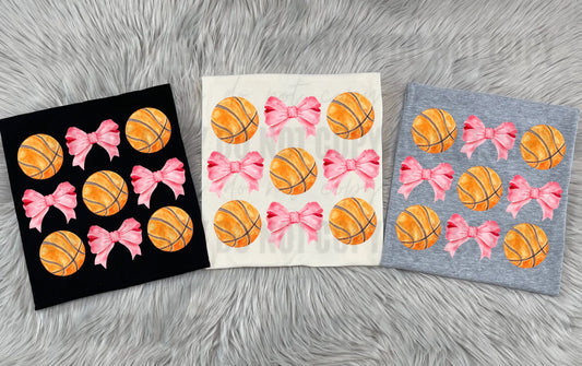 Basketball and Bows-Toddler/Youth WS