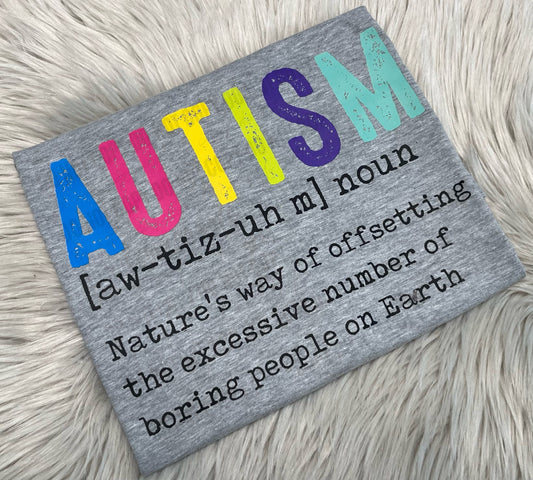 Autism Definition -Toddler/Youth WS