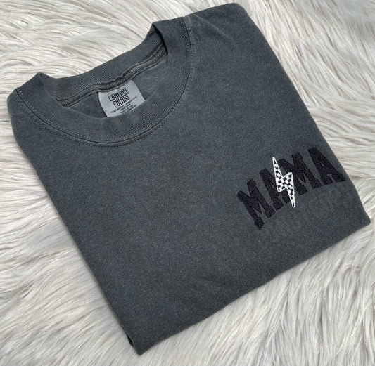 Mama Bolt Embroidered  -WS