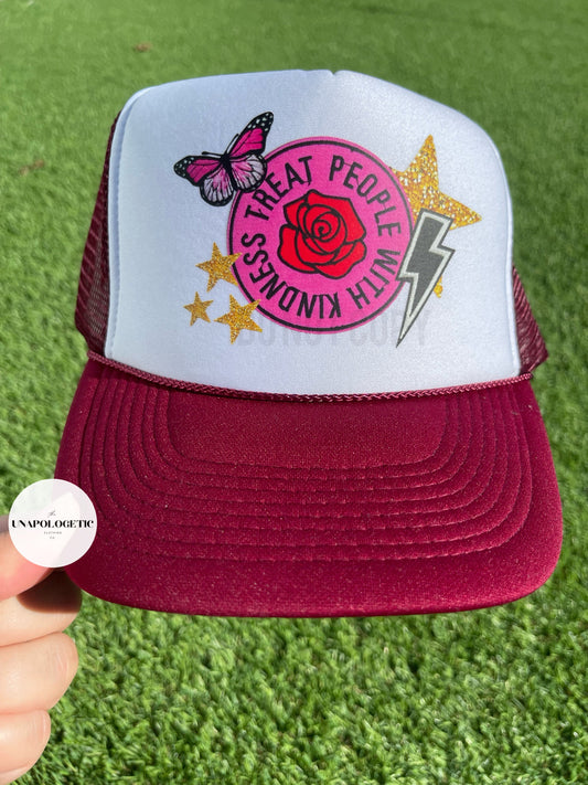 Treat People With Kindness Trucker hat - WS