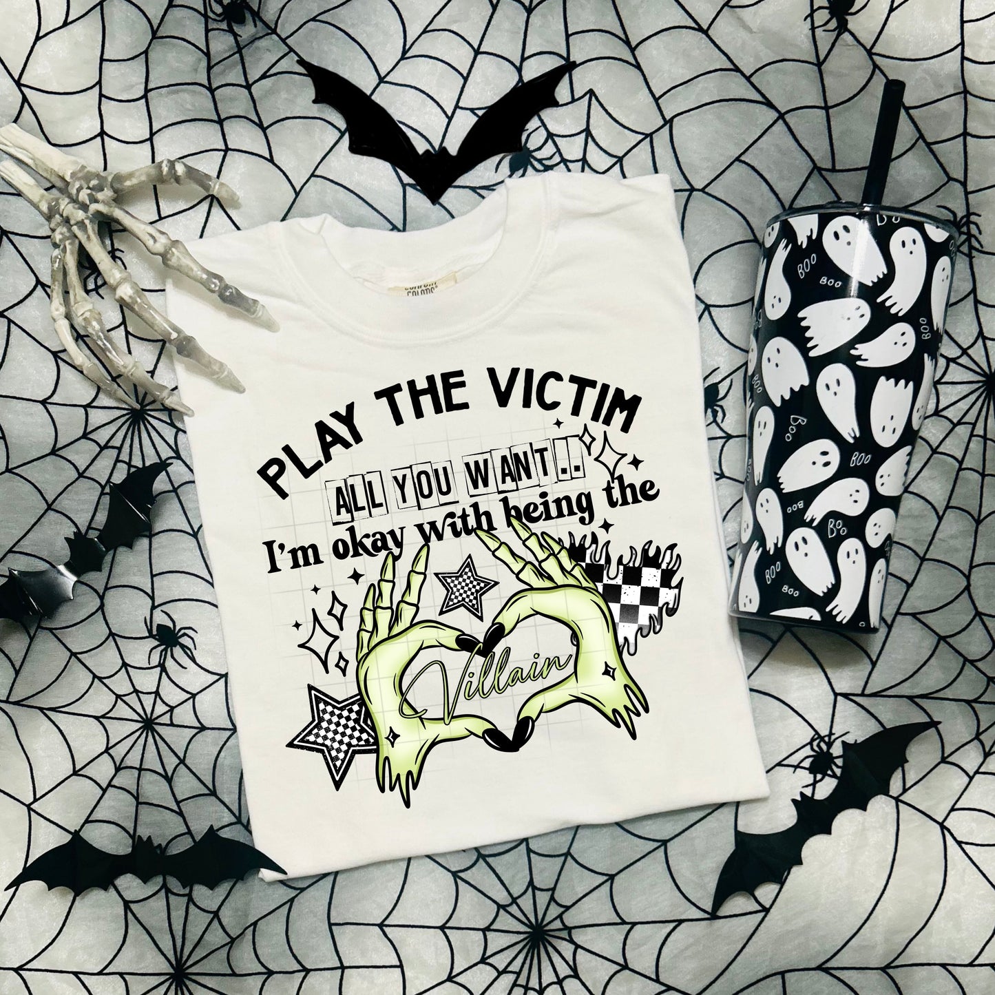 SC Play The Victim Black Ink