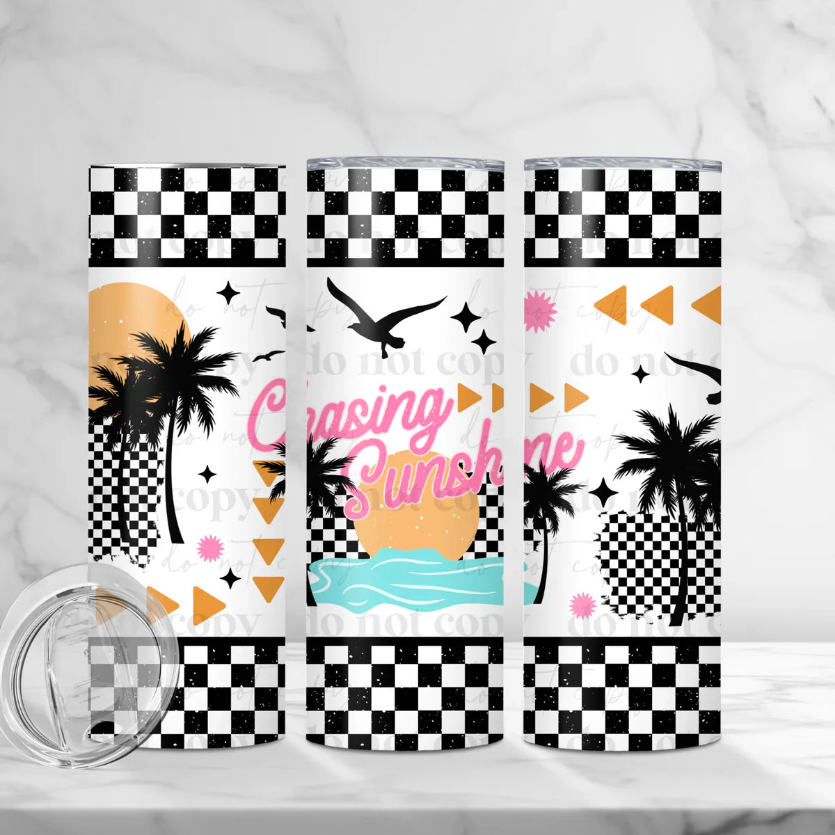 Chasing Sunshine 20 oz Skinny Tumbler