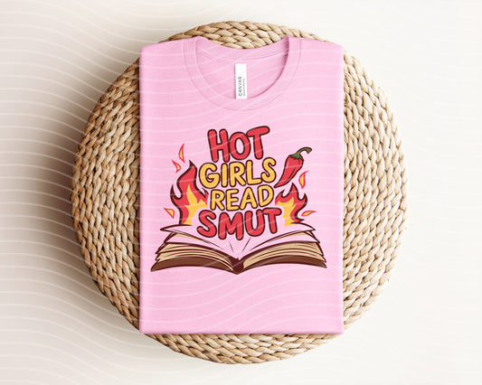 Hot Girls Read Smut Graphic Tee
