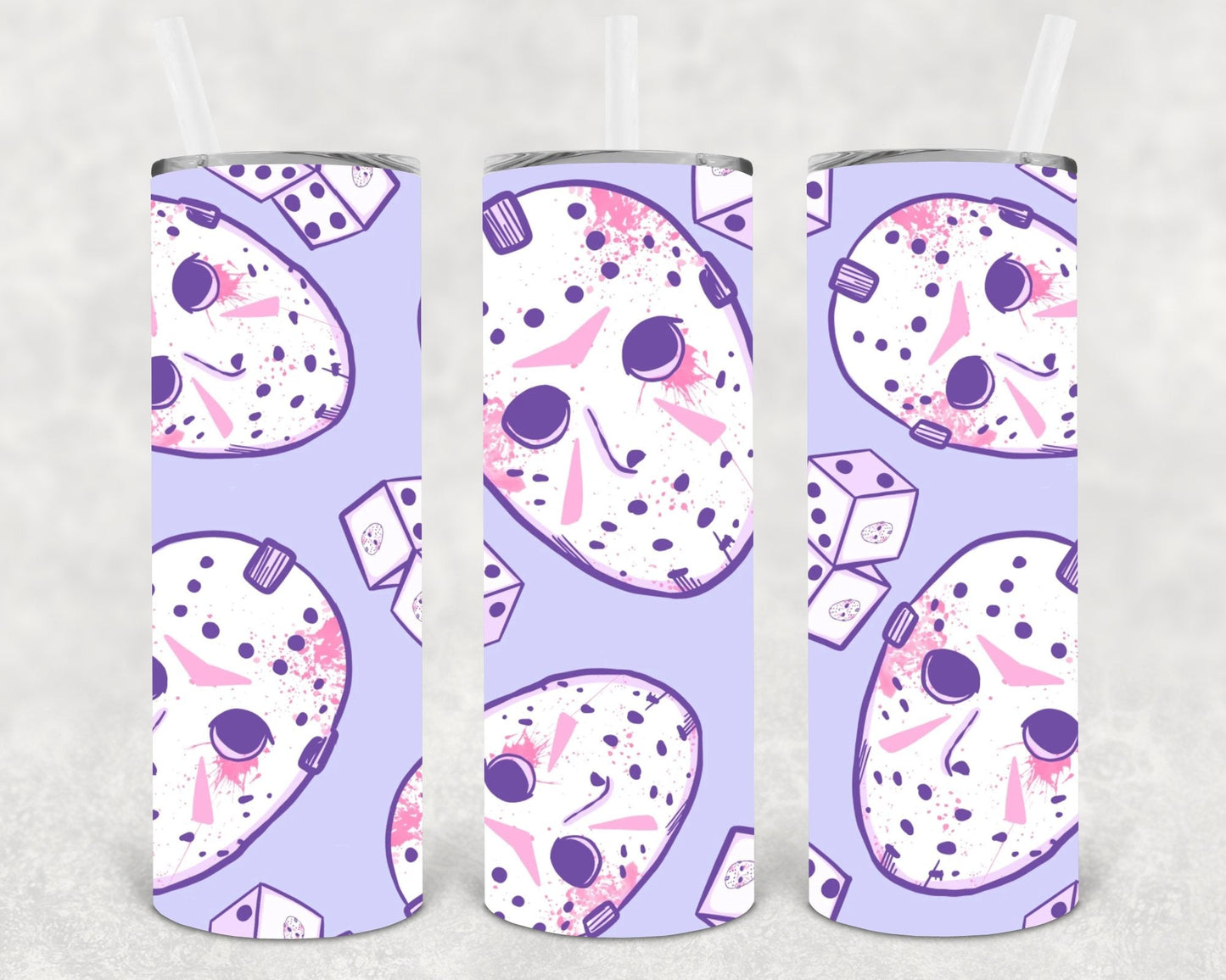 Jason Unlucky 20 oz Skinny Tumbler