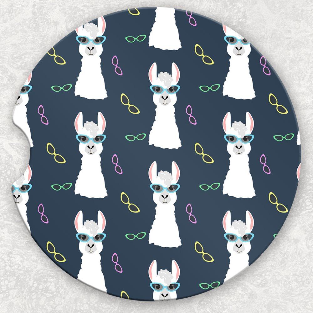 Car Coaster Set - Llama