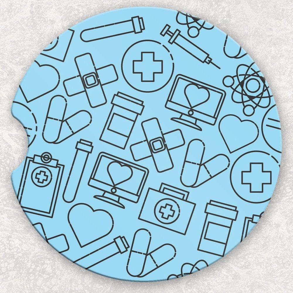 Car Coaster Set - Medical