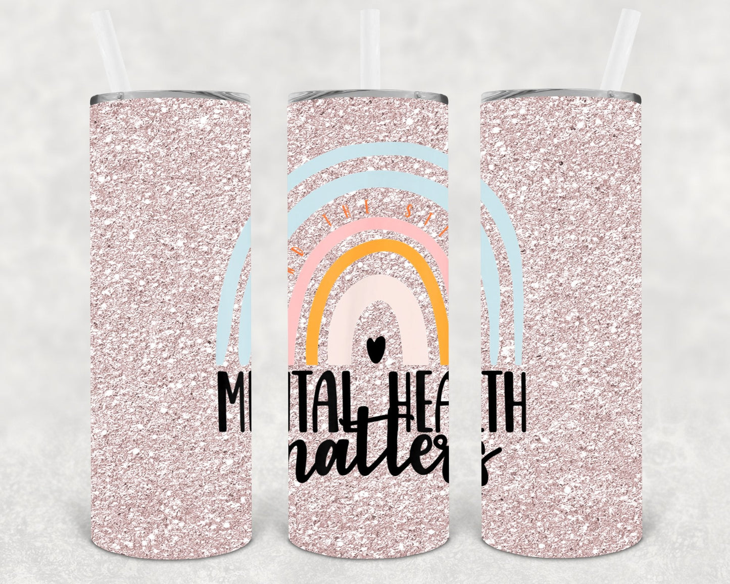 Mental Health Matters 20 oz Skinny Tumbler