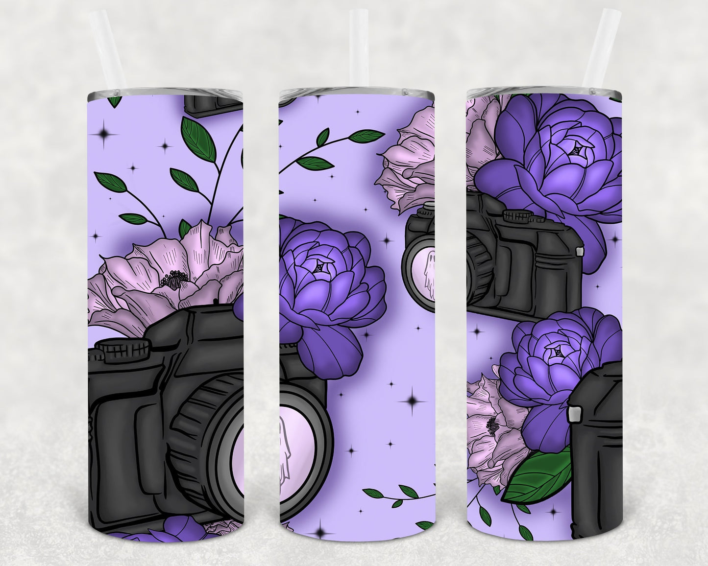 My Whole Life is a Dark Room 20 oz Skinny Tumbler