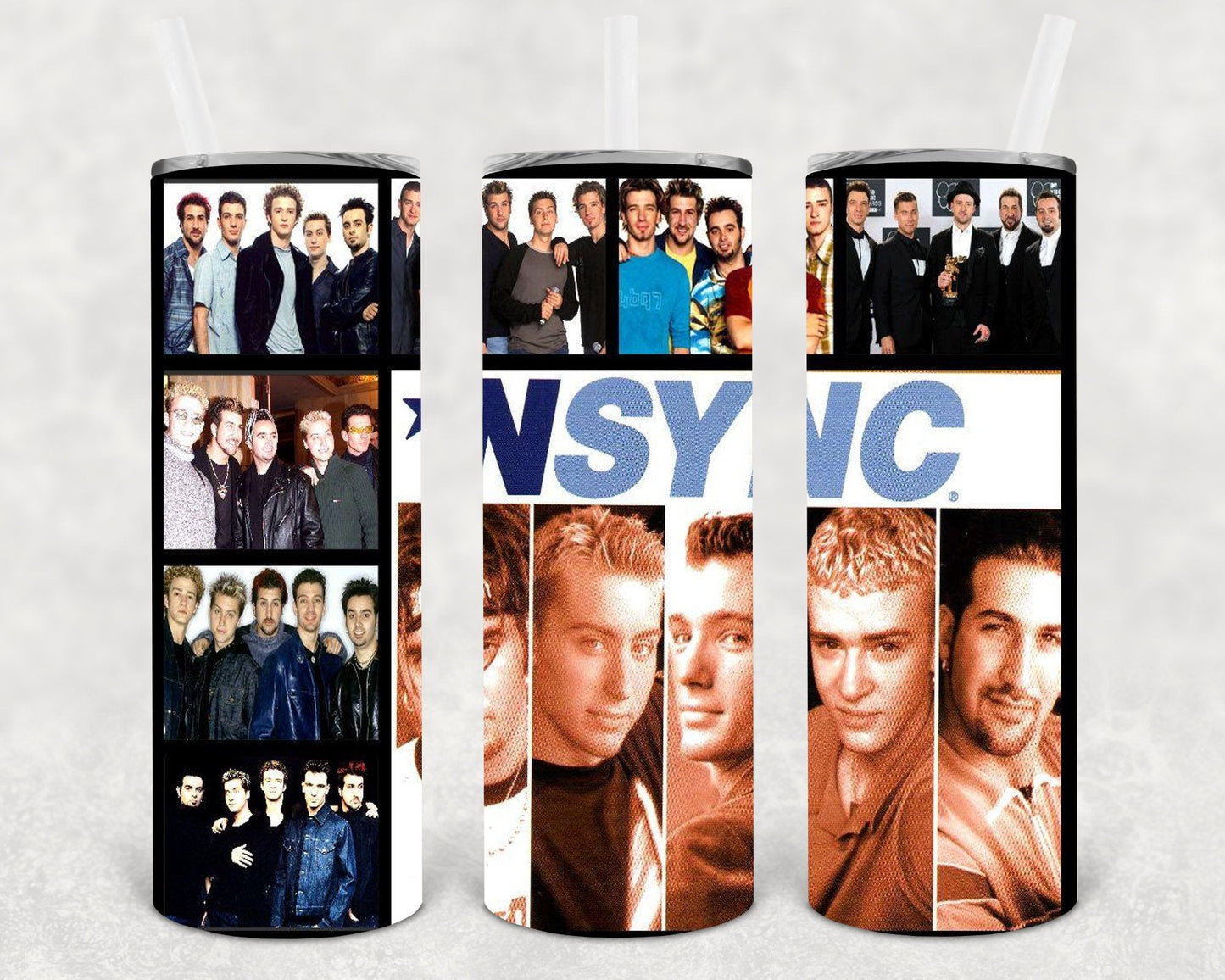 N' Sync 20 oz Skinny Tumbler
