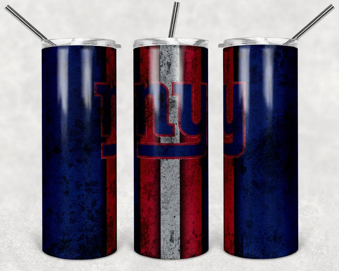 NY Giants 20 oz Skinny Tumbler