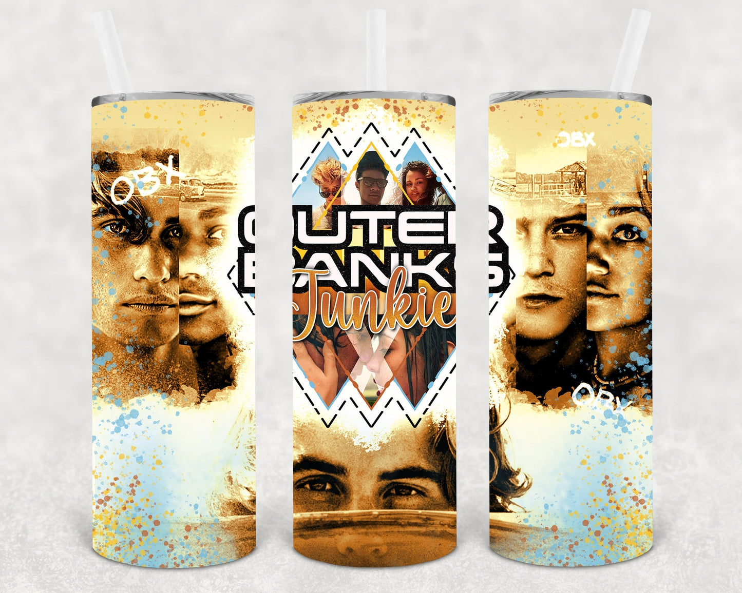 Outer Banks Junkie 20 oz Skinny Tumbler