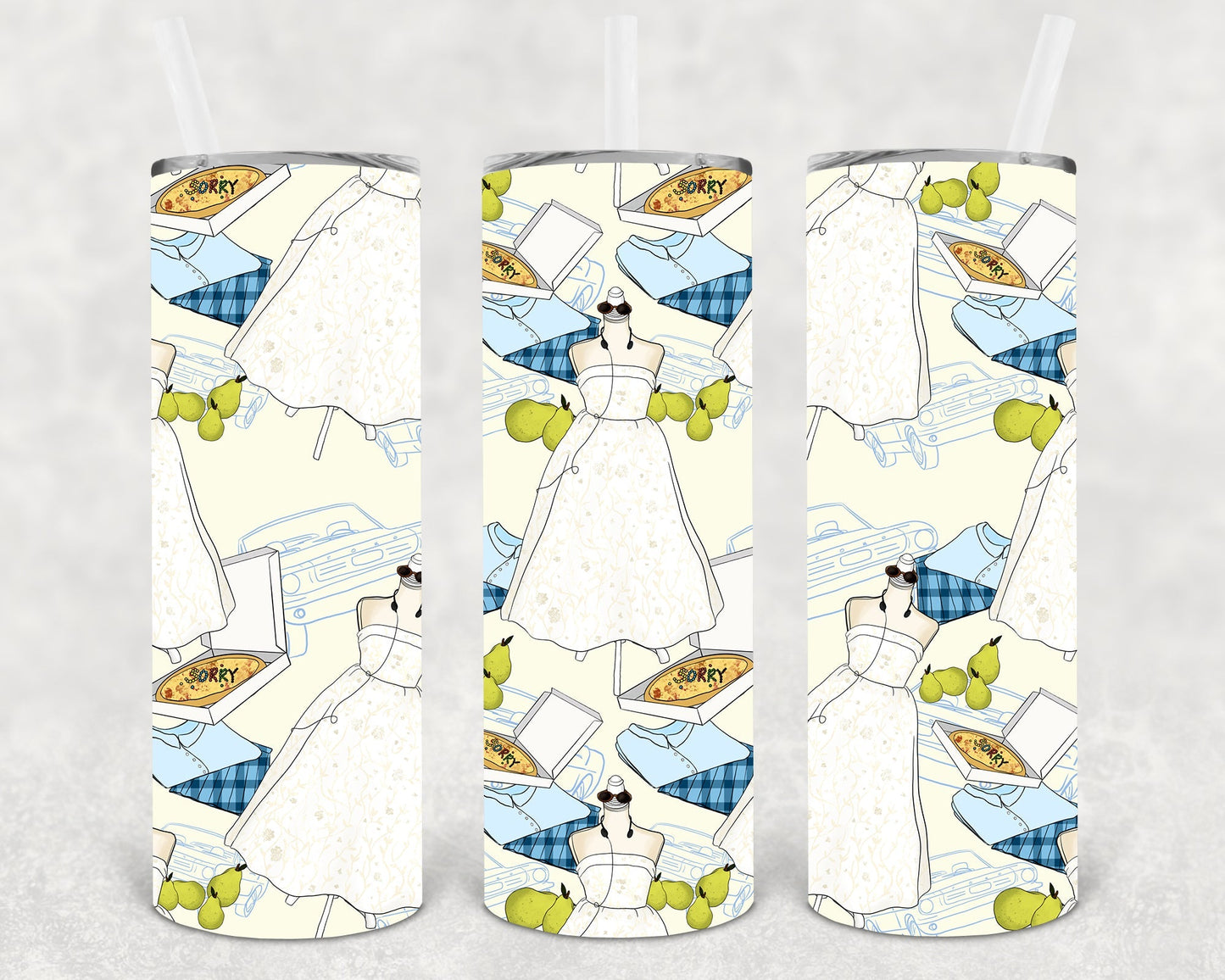 Princess Diaries Dress 20 oz Skinny Tumbler