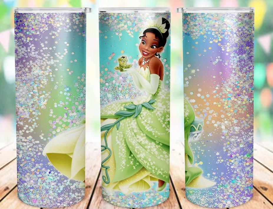 Princess and the Frog 20 oz Skinny Tumbler – 87thstreetboutique