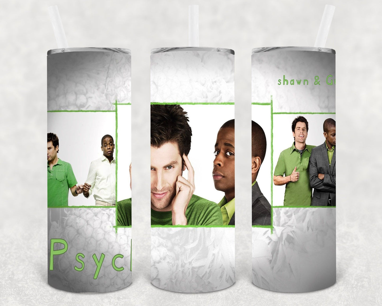 Psych 20 oz Skinny Tumbler