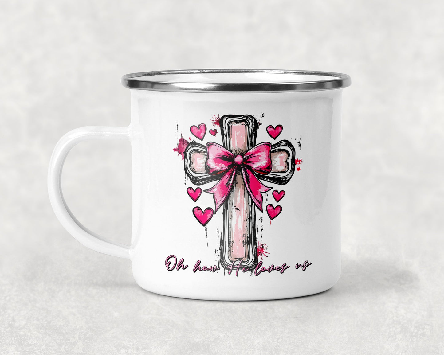 Oh How He Loves Us Mug