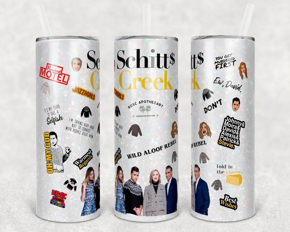 Schitt's Creek 20 oz Skinny Tumbler