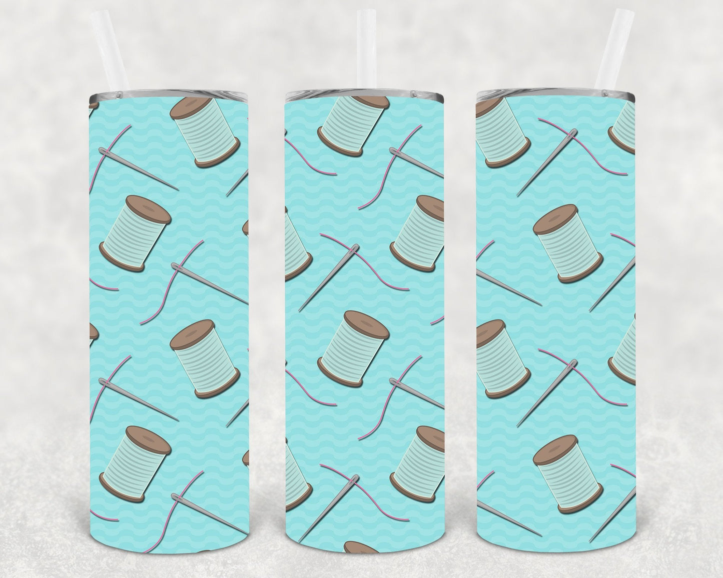 Sewing 20 oz Skinny Tumbler