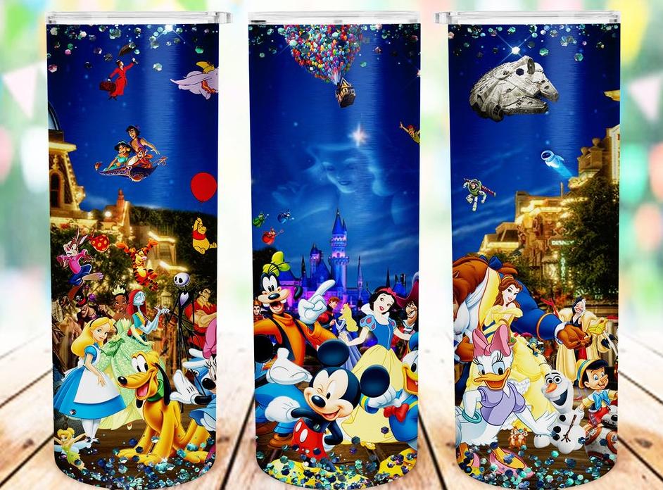 Characters 20 oz Skinny Tumbler