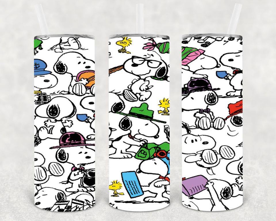 Snoopy 20 oz Skinny Tumbler