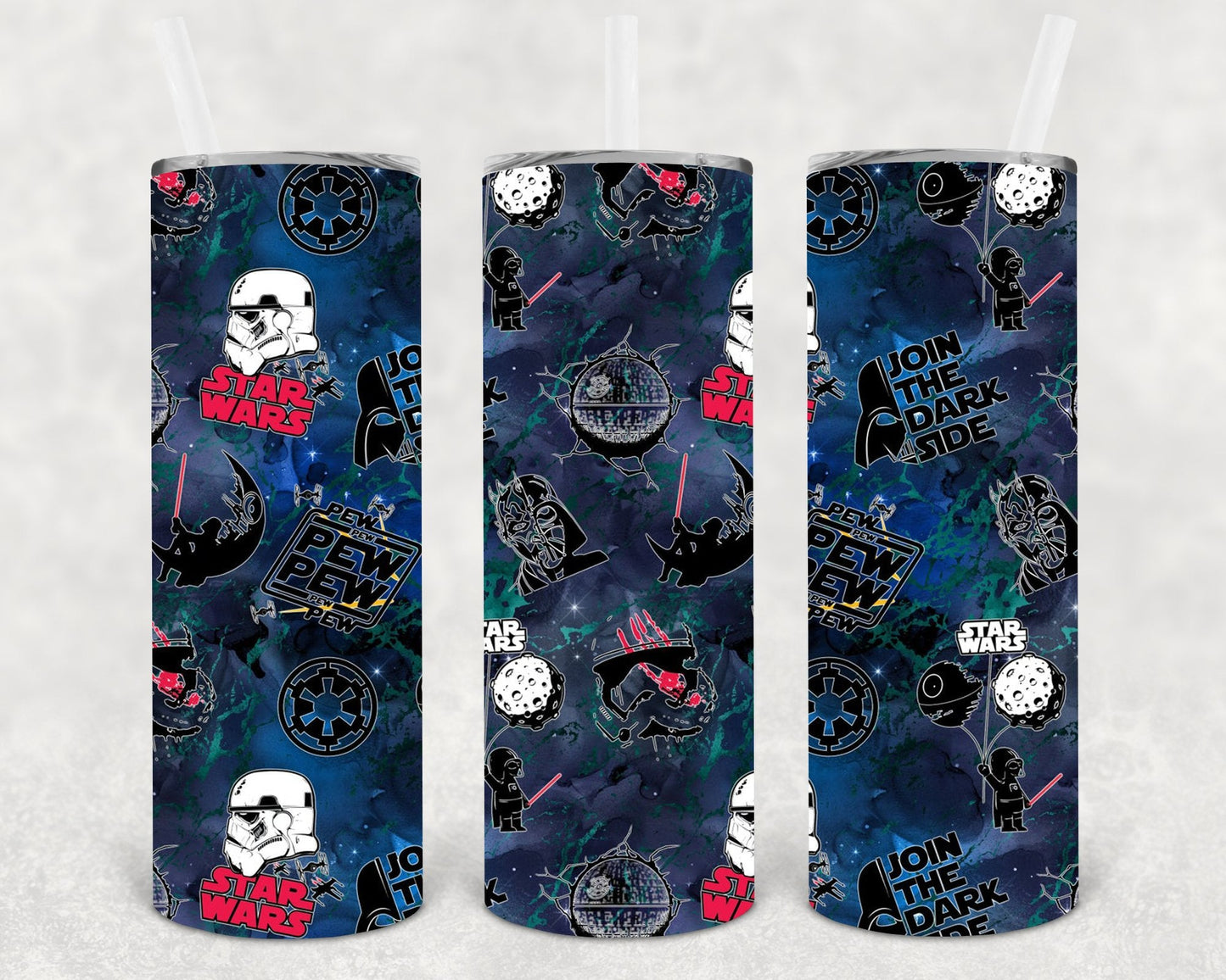 SW Dark Side 20 oz Skinny Tumbler